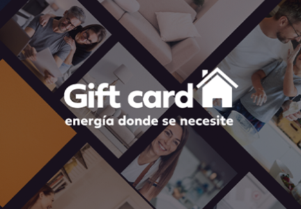 Imagen de Gift Card de energía donde se necesite